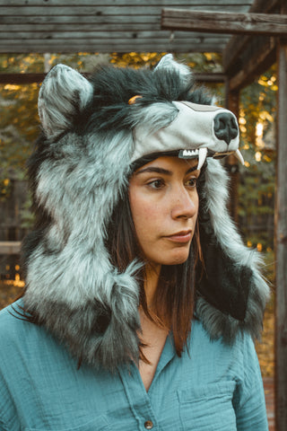 The Timberwolf howl cowl
