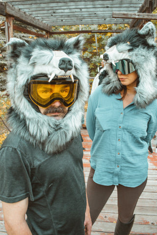 The Timberwolf howl cowl