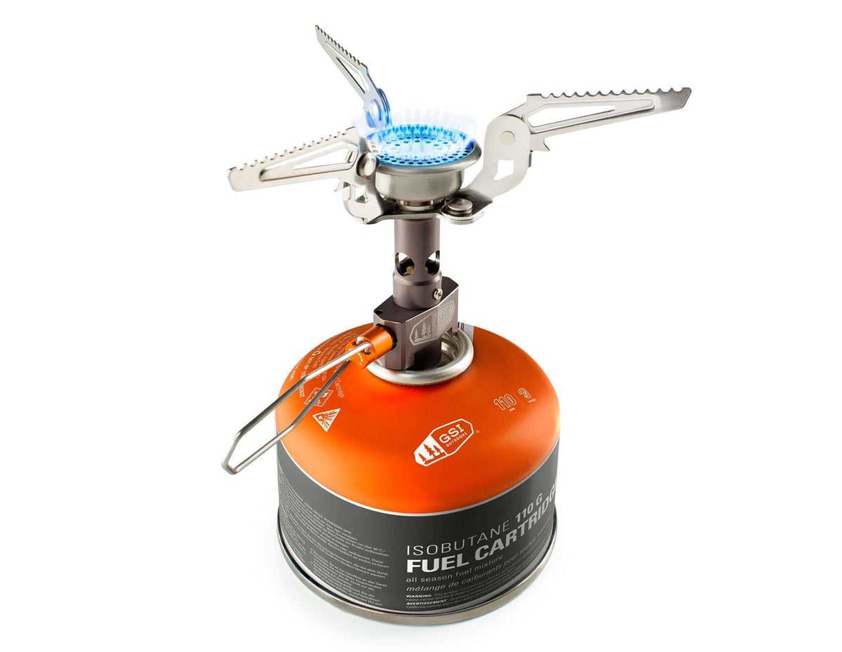 GSI Outdoors Pinnacle Canister Stove + Fuel