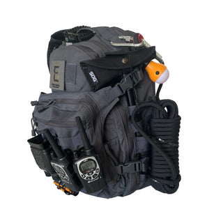 Echo-Sigma H.E.R.O. Bag right side view Survival Kit
Emergency Preparedness Kit
Bug Out Bag
Disaster Survival Gear
Get Home Bag
Survival gear
Emergency supplies
Disaster preparedness
First aid kit
Backpack
Tactical backpack
Tent
Food
Long term food
MRE
Meals ready to eat
Water
Communication devices
emergency 
Personal protective equipment
survival Tools
Weapons
Survival training
Outdoor gear
Emergency preparedness kit
Disaster survival gear
HERO Bag
Get home bag
Personal protective equipment