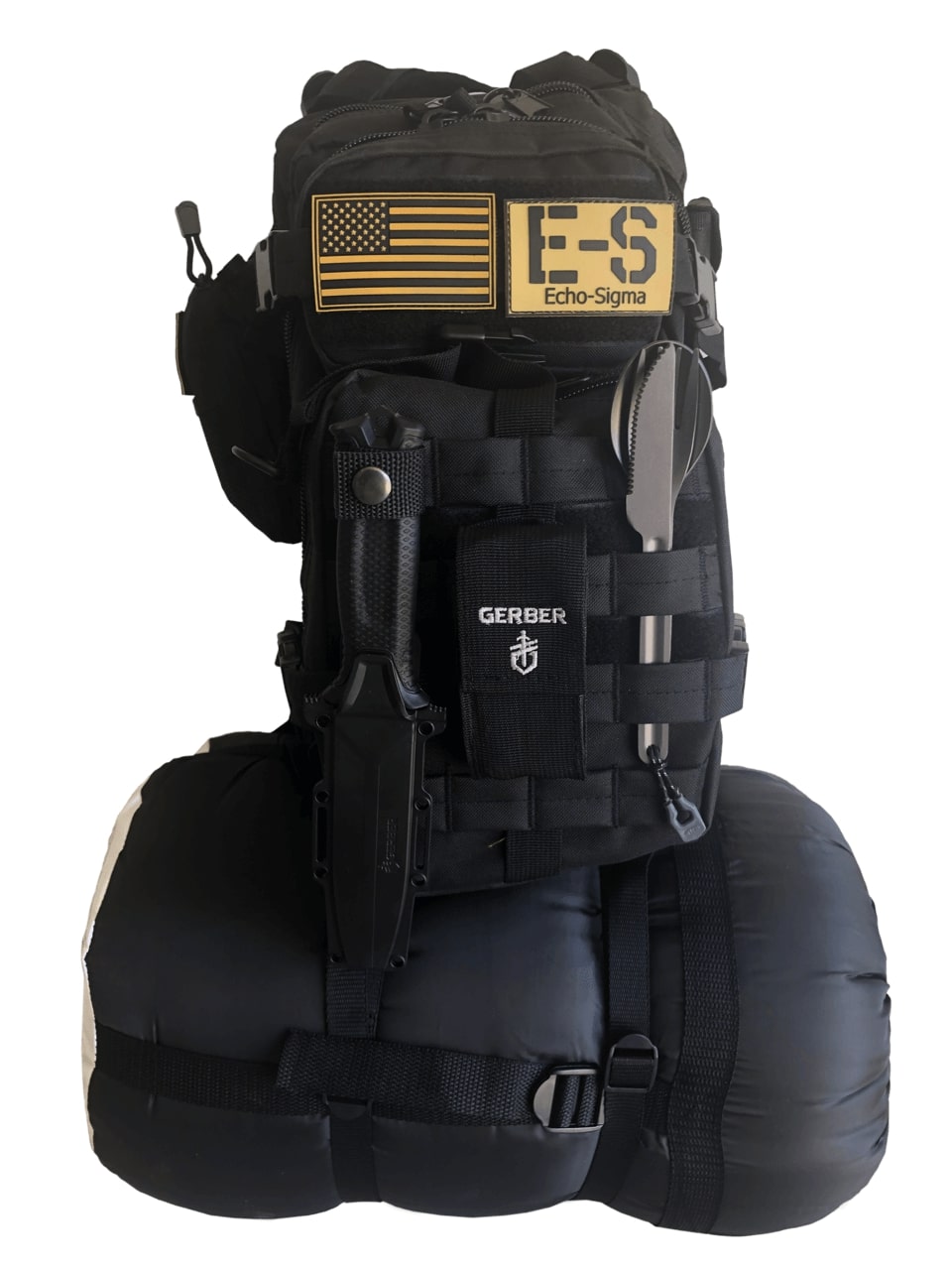 Echo-Sigma Campout Survival Bag - Outdoor Weekend Bag