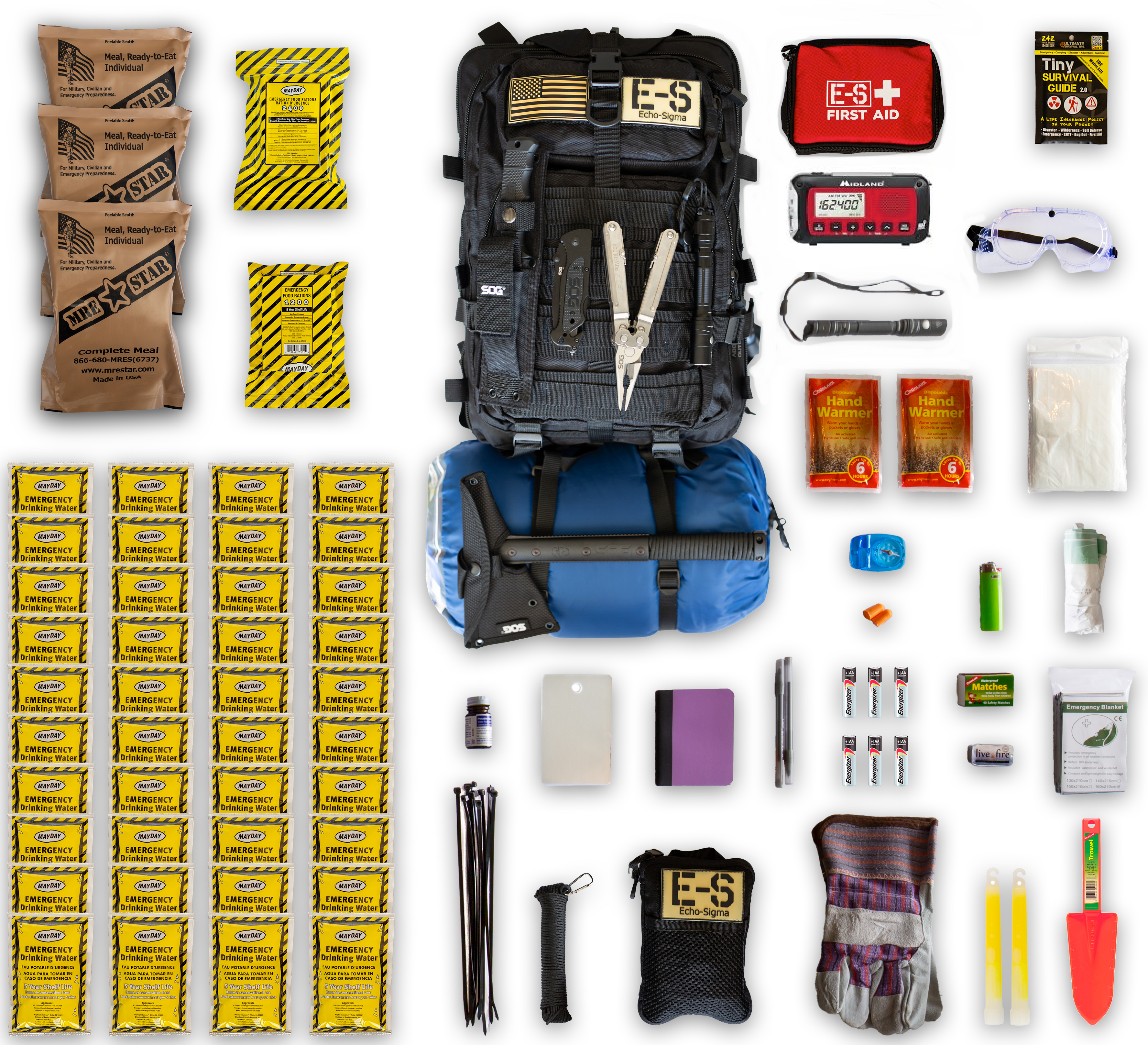 Bug Out Backpack | Customize Your Kit | Echo-Sigma Bug Out Backpack | Customize Your Kit | Echo-Sigma