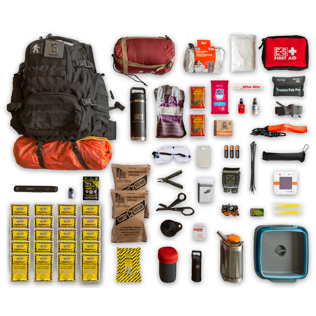 Sasquatch Seeker Survival Bag - Ultimate Survival Kit Sasquatch Seeker Survival Bag - Ultimate Survival Kit