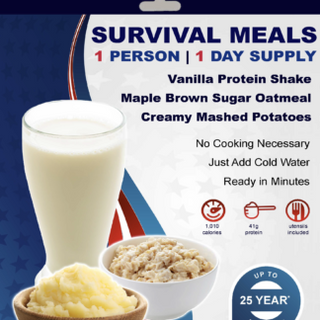 Mayday 24-Hour Emergency Meal Kit