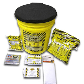 Deluxe Emergency Honey Bucket Kit- 1 Person