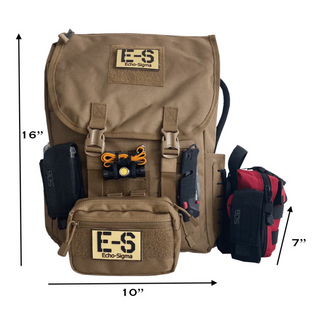 Echo-Sigma Rucksack + Tech Survival Bag