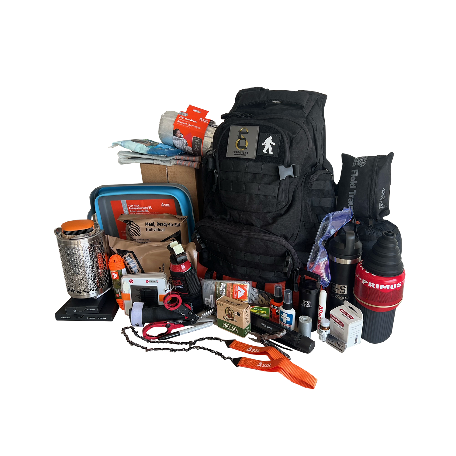Premium Bug Out Kits, Tactical Go Bag
