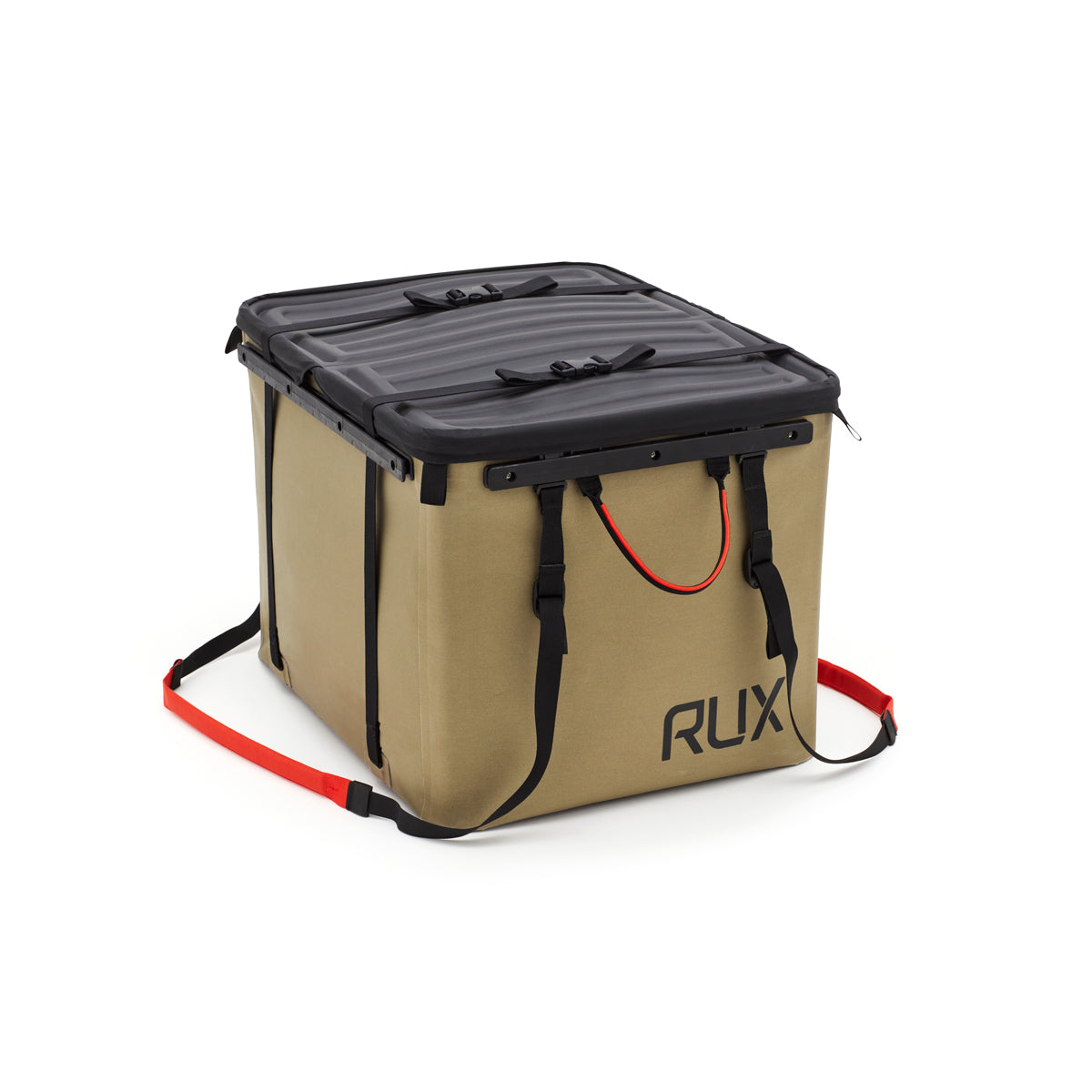 RUX 70L Weatherproof Portable Bin (TAN)