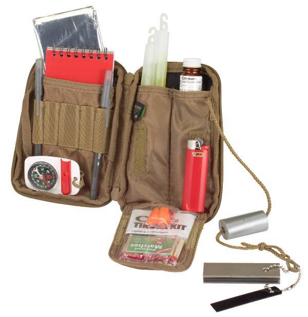 Zombie Survival Kit with Trauma Supplies - Compact Survival Kit - Emergency Kit - High Quality Bug Out Bag