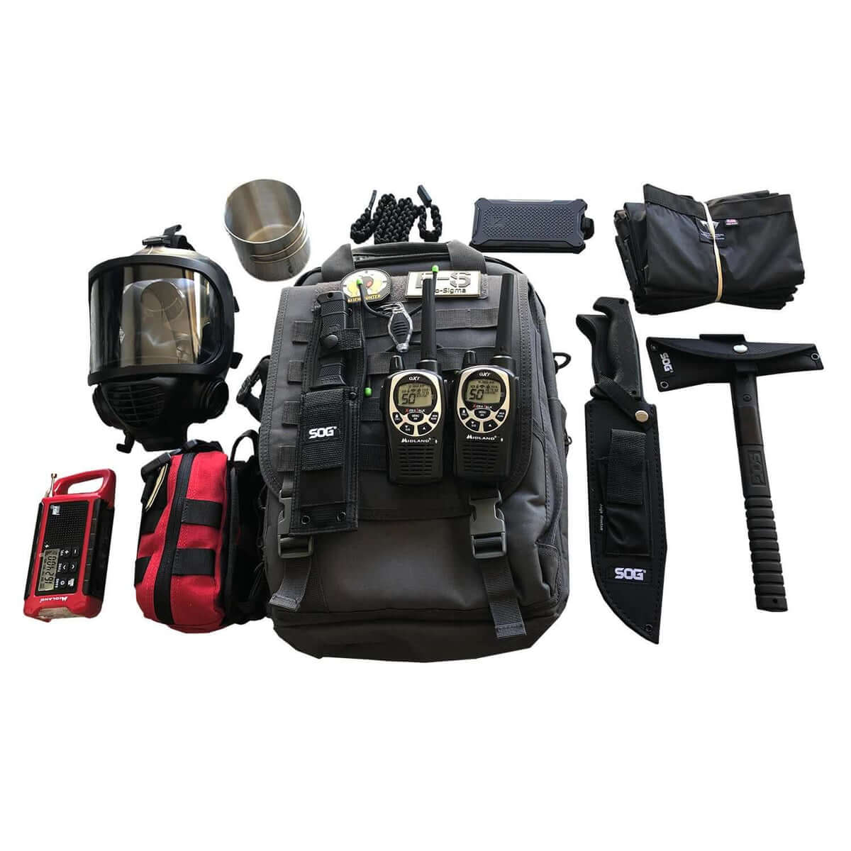 150 in 1 Emergency Survival Kit Outdoor Camping Military Tactical Gear  Backpack
