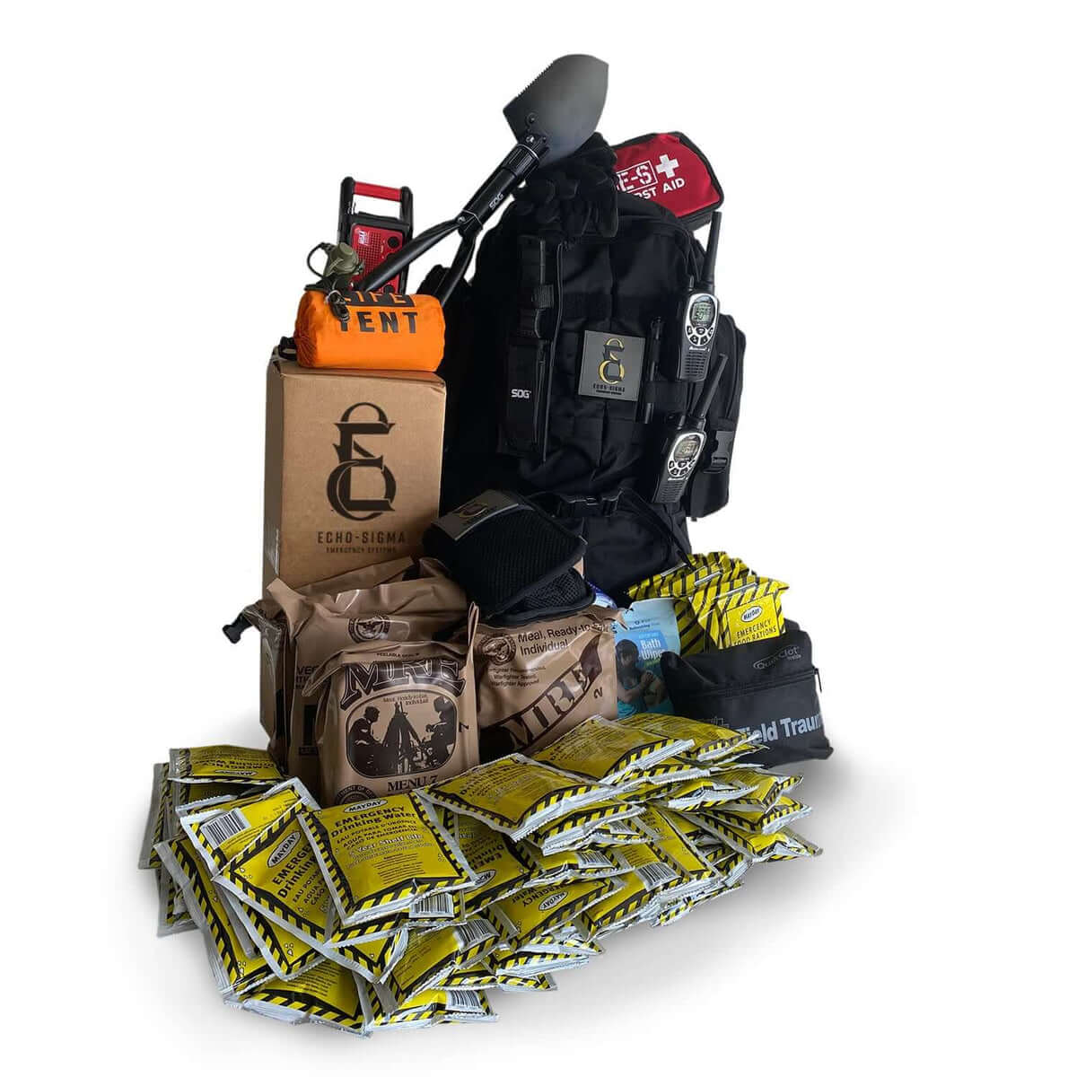 125Pcs Survival Kits Professional Emergency Survival Gear Tactical